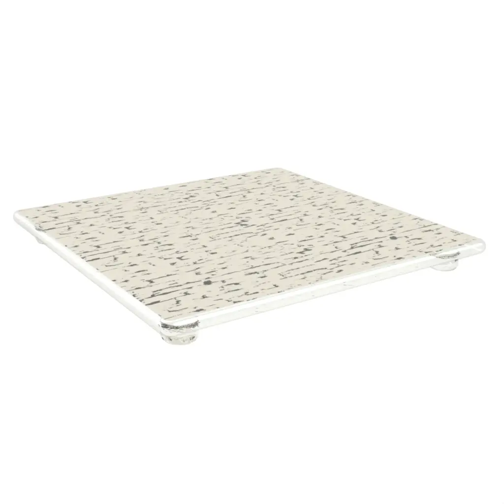 Raised Serving Board in Birch White - Serving Dishes - 3/4 View