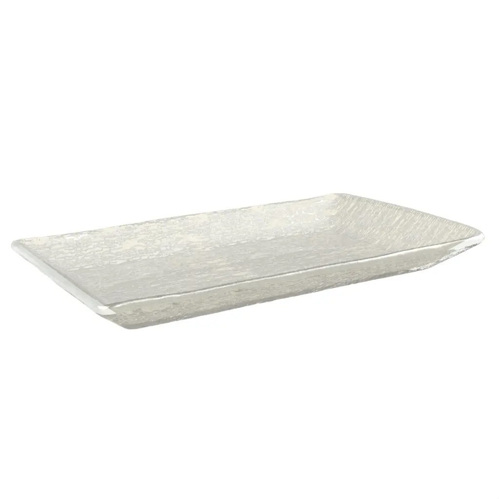 Rectangular Serving Platter in Birch White - Buffet Serveware - 3/4 View