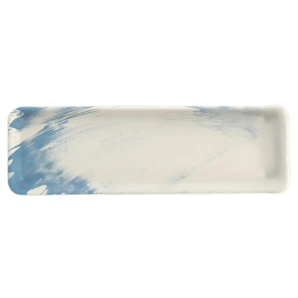 Rectangular Sushi Plate in Birch White - Specialty Dinnerware - 3/4 View