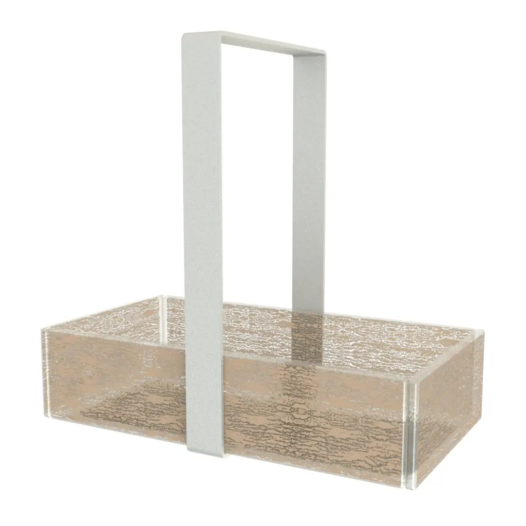 Restaurant Bread Basket in Almond Beige - Table Accessories - 3/4 View