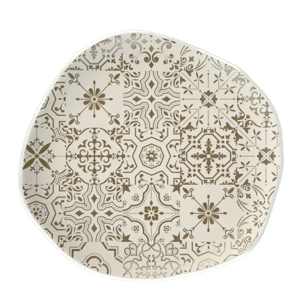 Restaurant Dinner Plate in Birch White - Restaurant Plates - 3/4 View