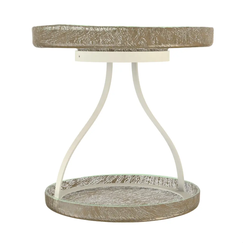 Seafood Tower Set - Specialty Serveware | MyGlassStudio - 3/4 View