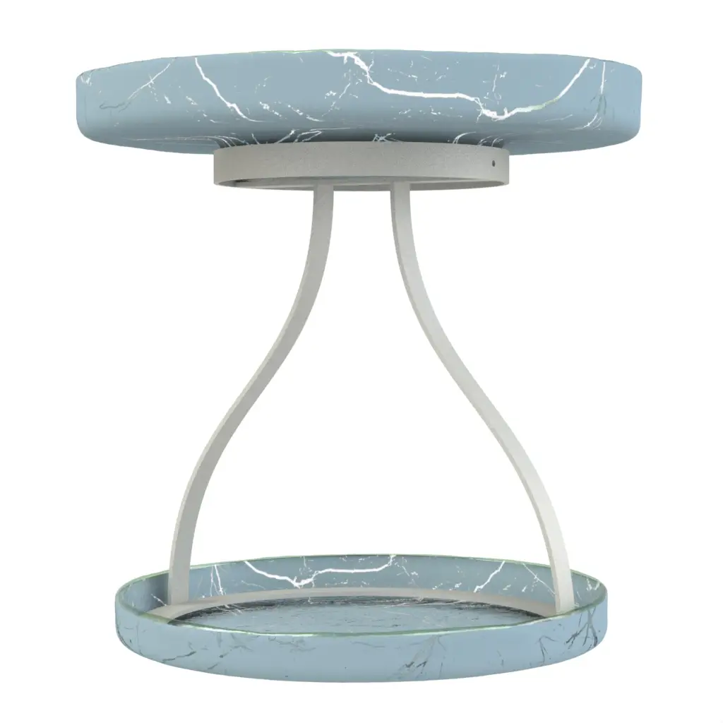 Seafood Tower Set - Specialty Serveware | MyGlassStudio - 3/4 View