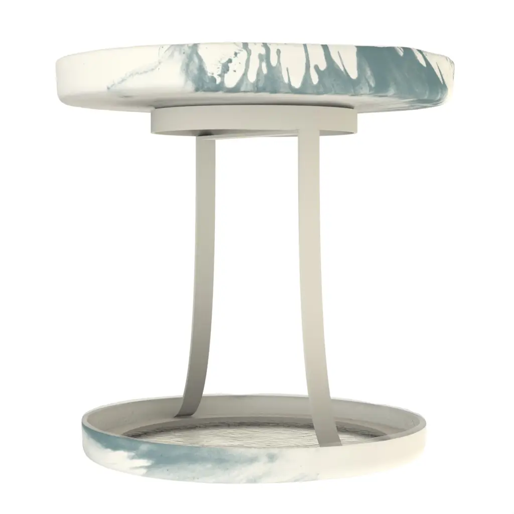 Seafood Tower Trays - Specialty Serveware | MyGlassStudio - 3/4 View