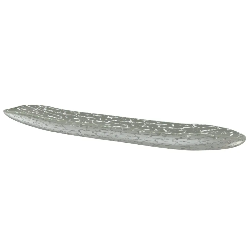 Serving Dish For Appetizers in Dark Silver Gray - Serving Dishes - 3/4 View
