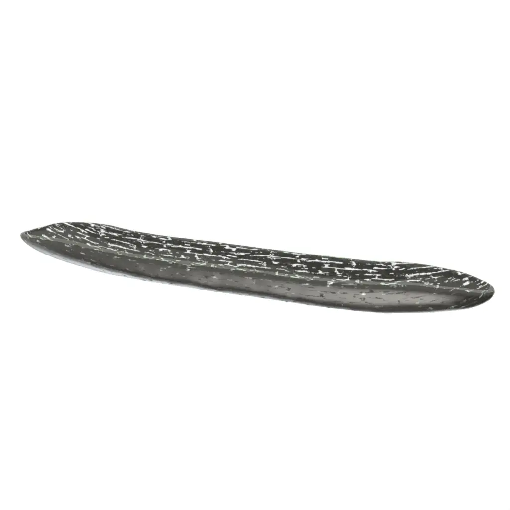 Serving Dish For Appetizers in Dark Gray - Serving Dishes - 3/4 View