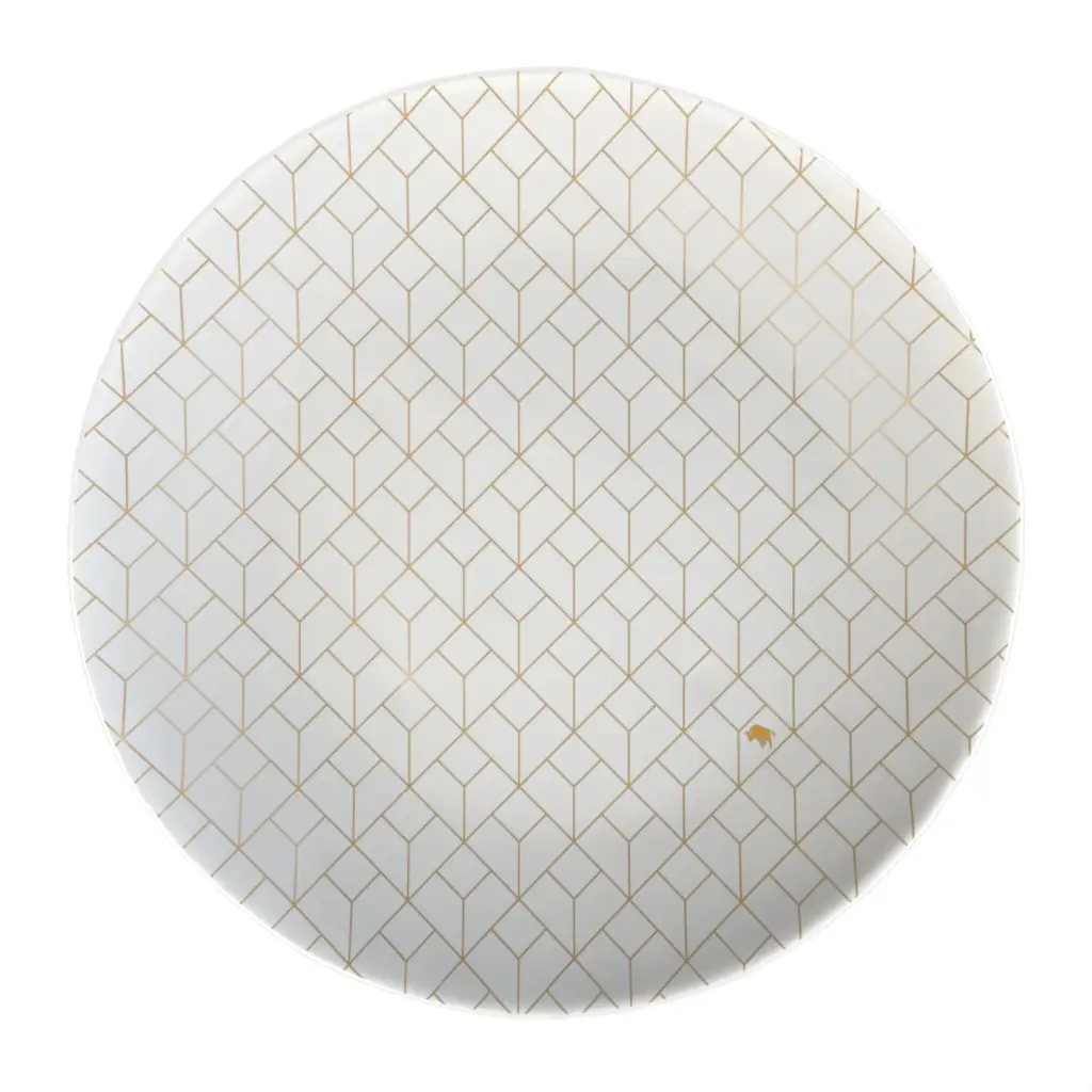 Shallow Bowl in Milk White - Restaurant Bowls - 3/4 View
