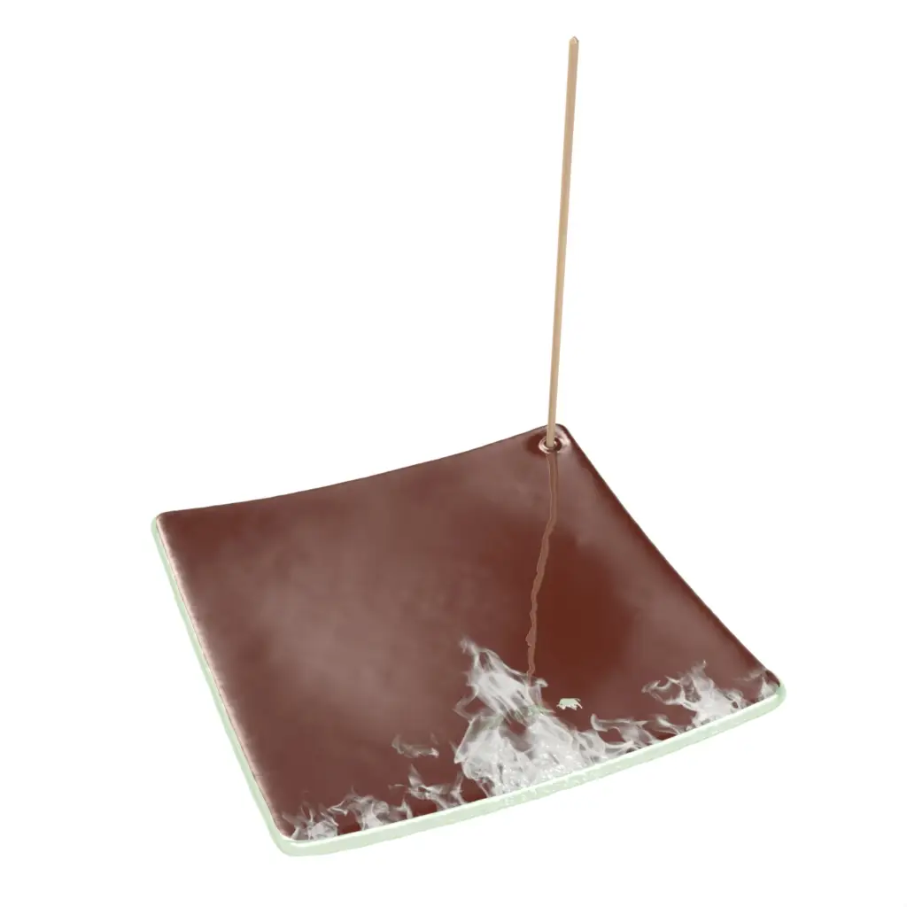 Skewer Stand in Cognac Brown - Specialty Serveware - 3/4 View