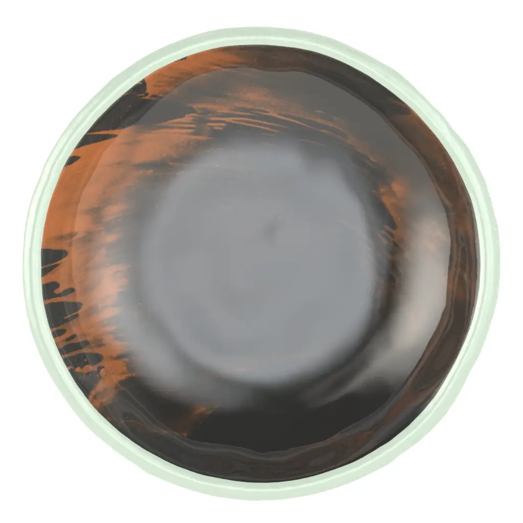 Small Appetizer Plate in Dark Gray - Side Plates - 3/4 View