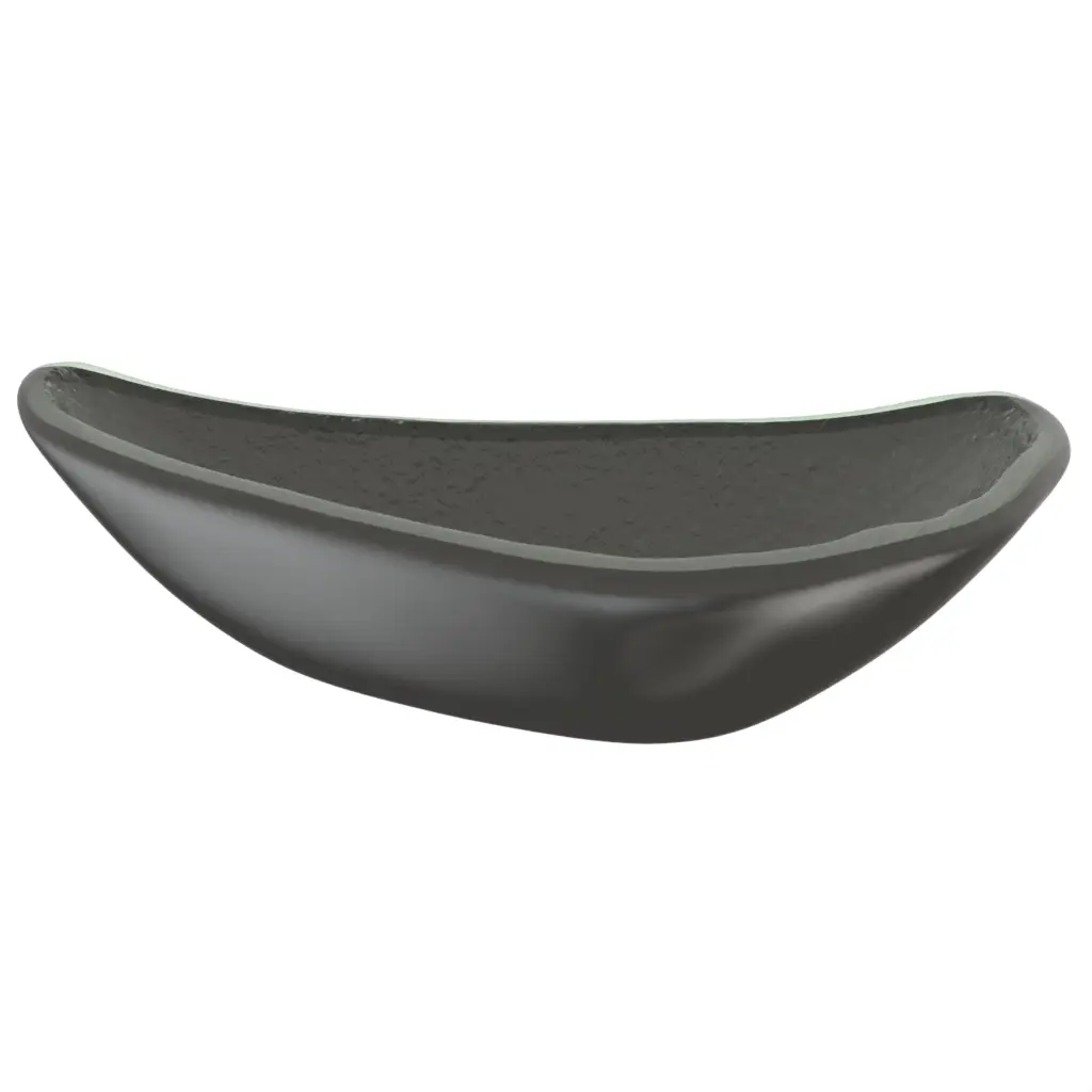 Small Condiment Bowl in Dark Gray - Restaurant Bowls - 3/4 View