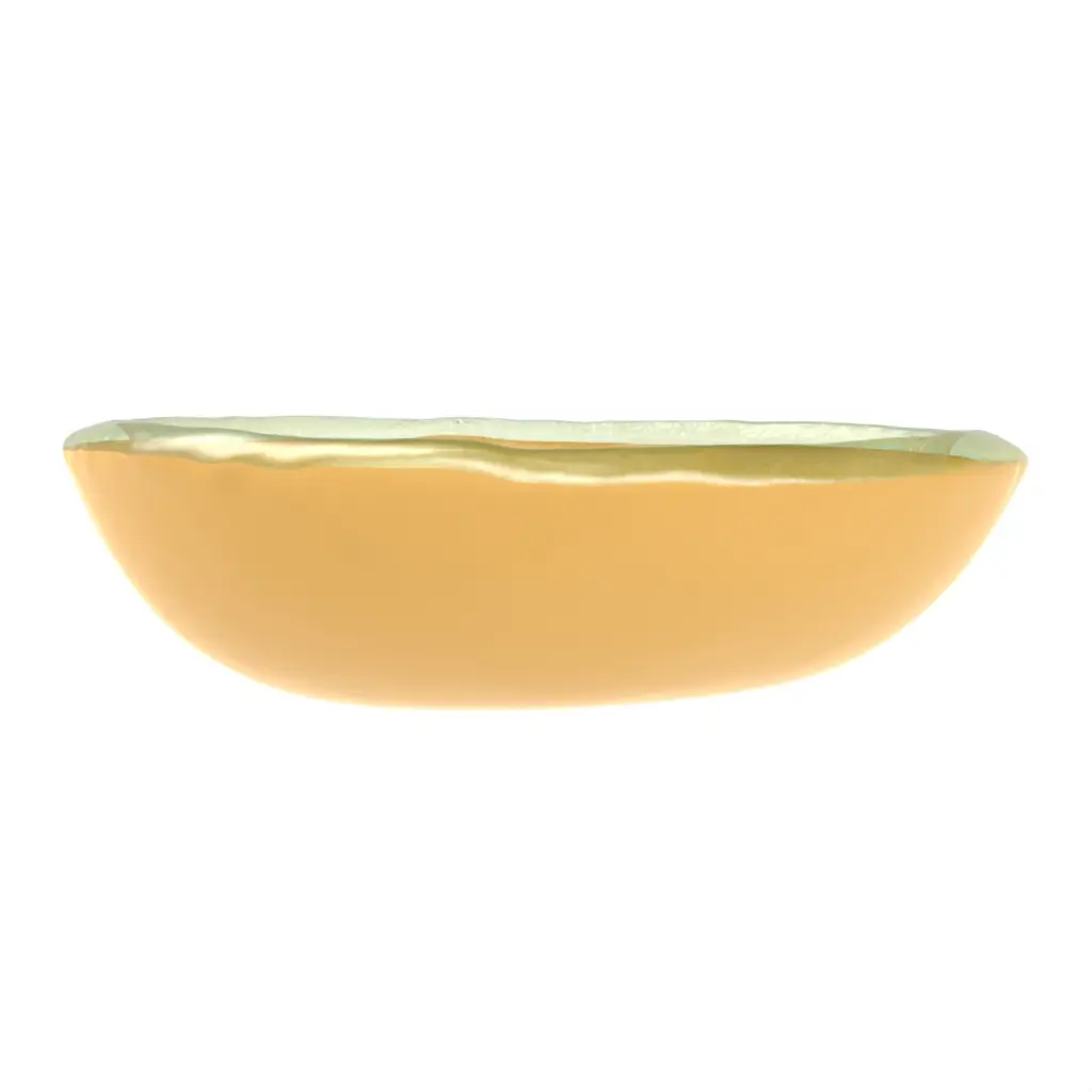 Small Dipping Bowl in Matte Gold - Restaurant Bowls - 3/4 View