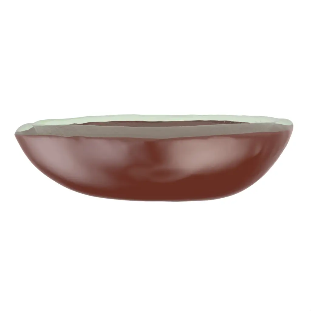 Small Dipping Bowl in Cognac Brown - Restaurant Bowls - 3/4 View