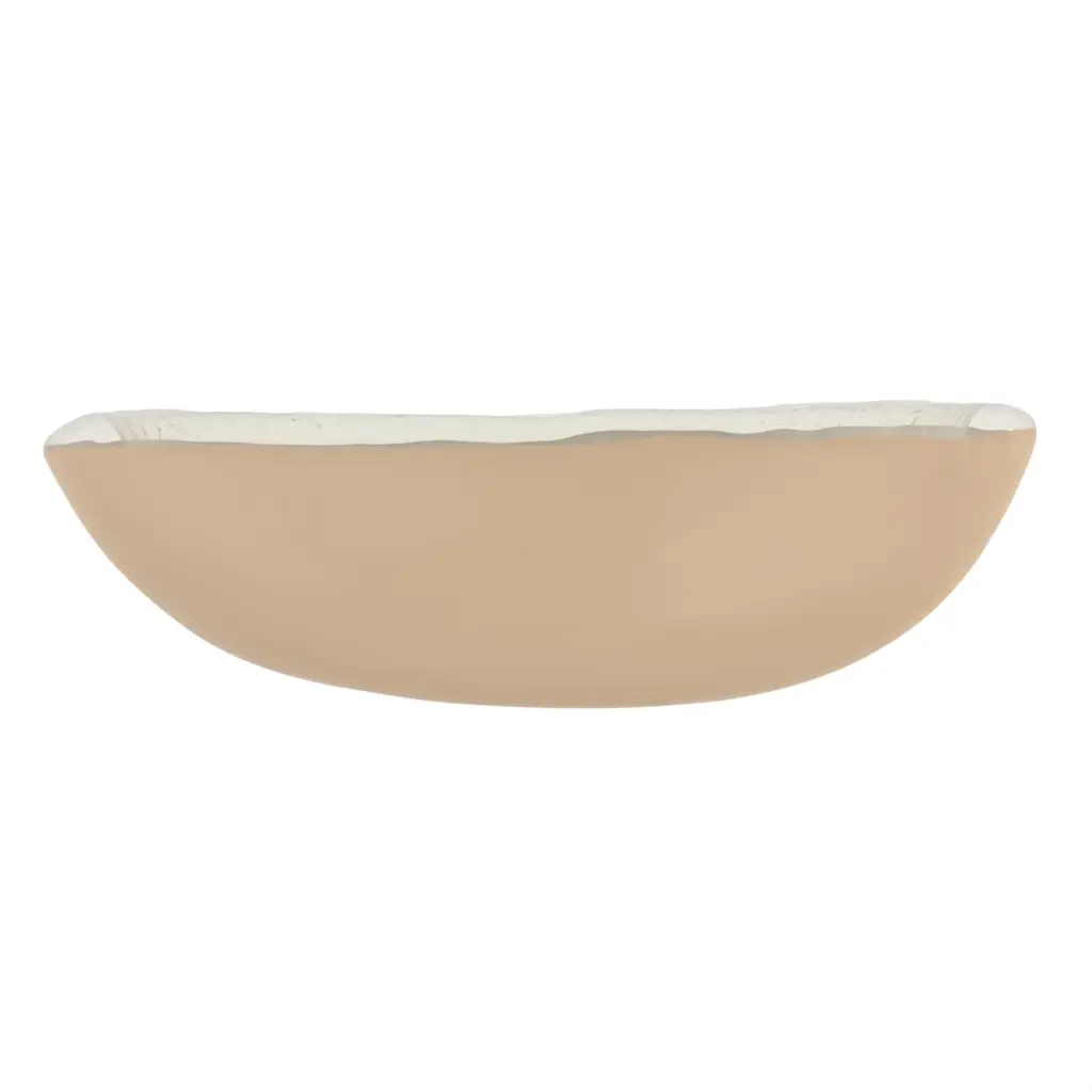 Small Dipping Bowl in Almond Beige - Restaurant Bowls - 3/4 View