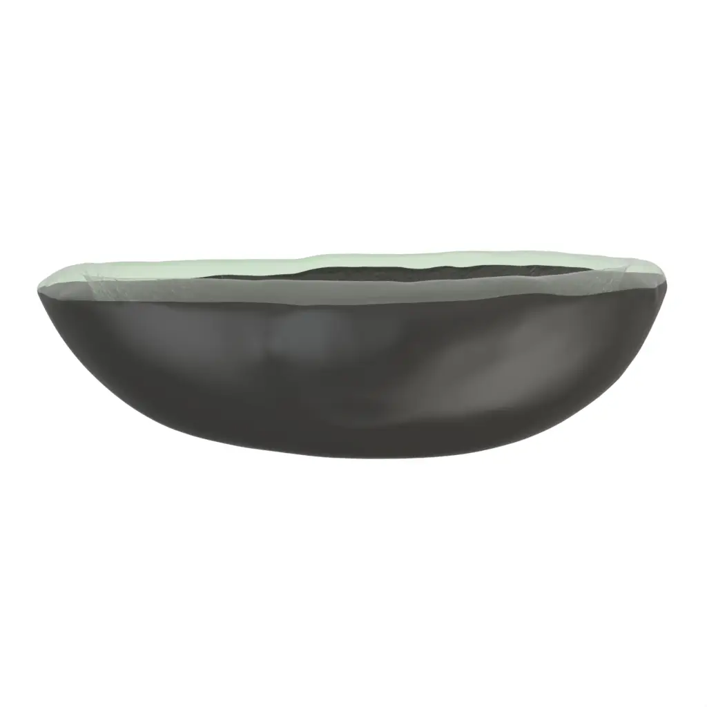 Small Dipping Bowl in Dark Gray - Restaurant Bowls - 3/4 View