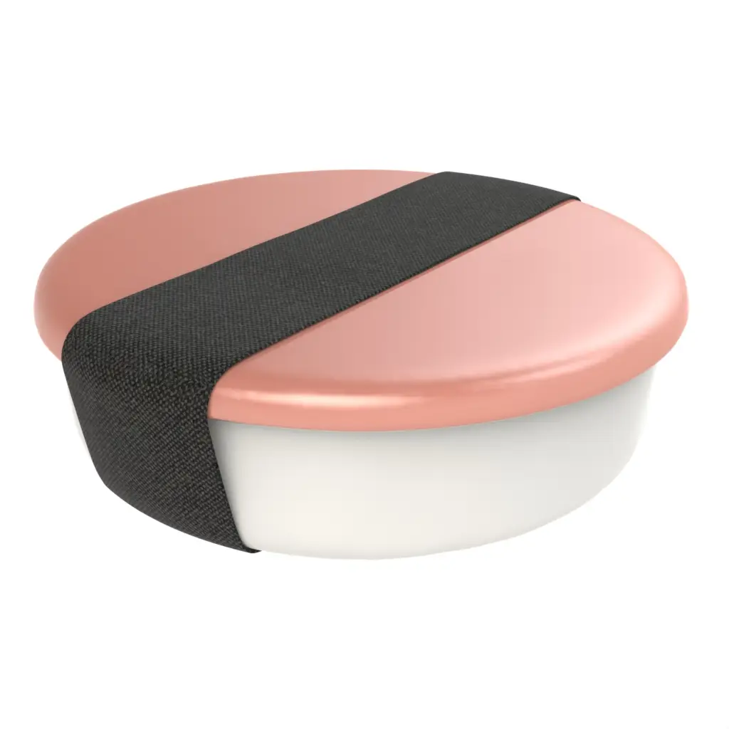 Stylish Lunchbox in Light Salmon Pink - Specialty Serveware - 3/4 View