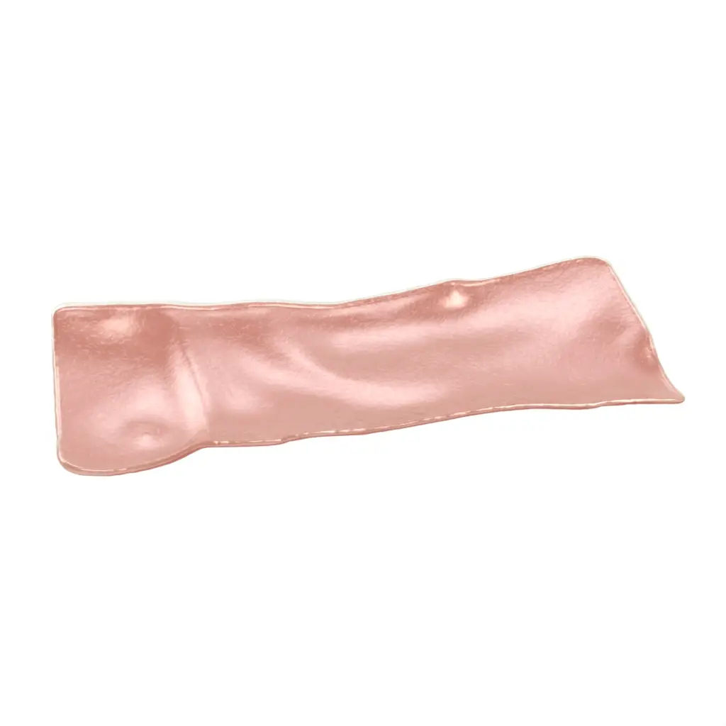 Sushi Serving Board in Light Salmon Pink - Specialty Dinnerware - 3/4 View