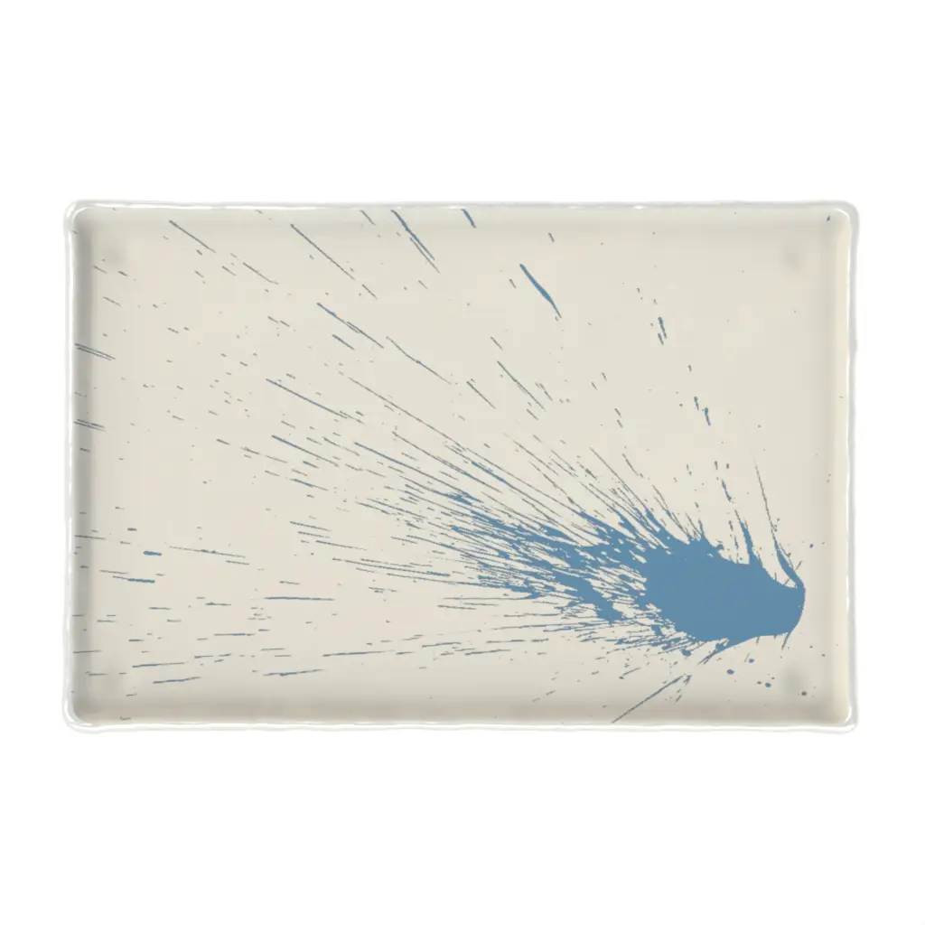 Sushi Serving Tray in Birch White - Specialty Dinnerware - 3/4 View