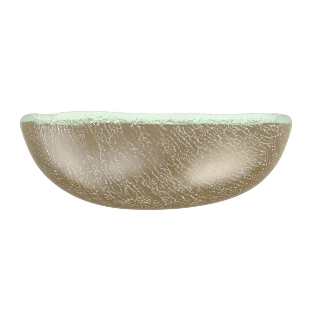 Tapas Bowl in Olive Gray - Side Plates - 3/4 View