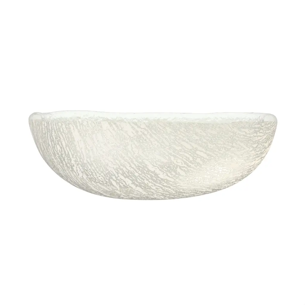 Tapas Bowl in Birch White - Side Plates - 3/4 View