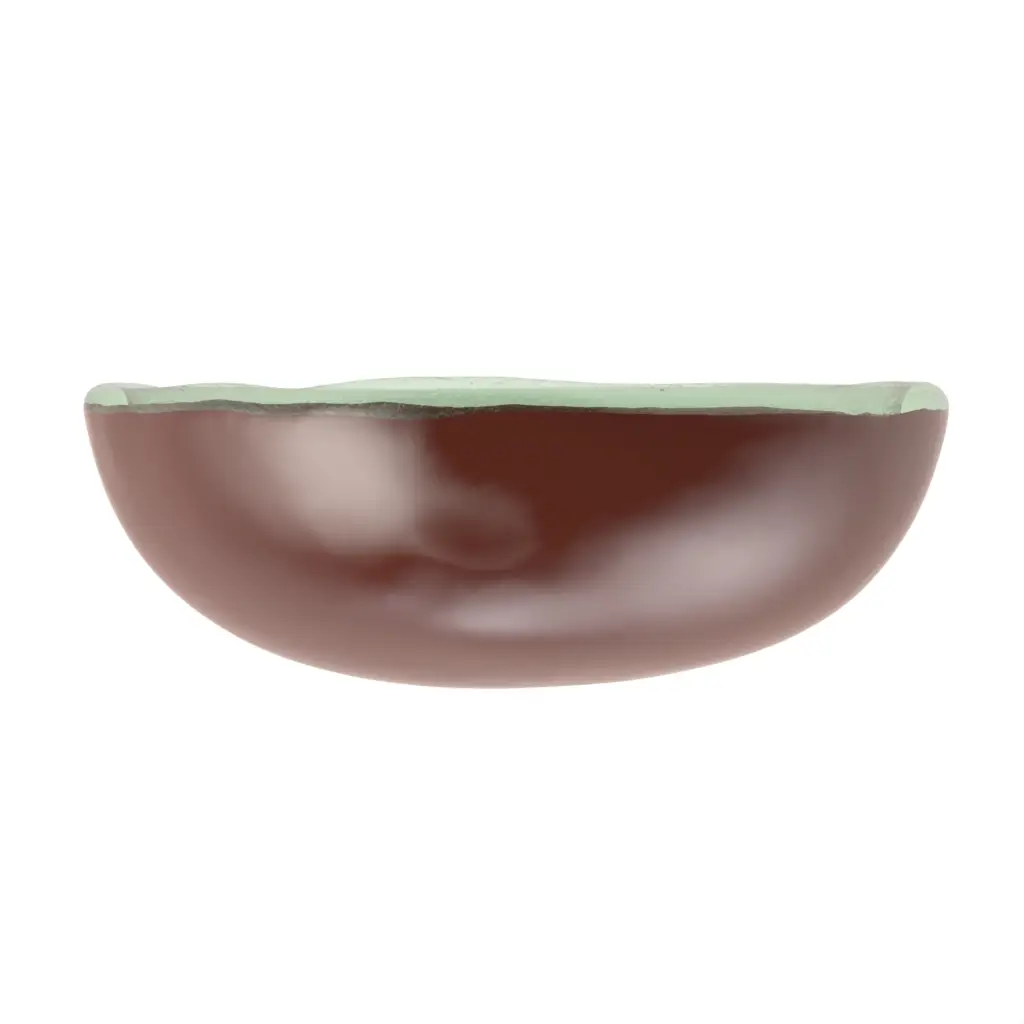 Tapas Bowl in Cognac Brown - Side Plates - 3/4 View