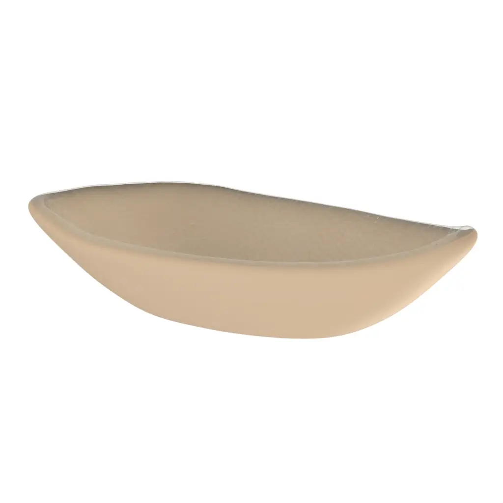 Tapas Bowl in Almond Beige - Side Plates - 3/4 View