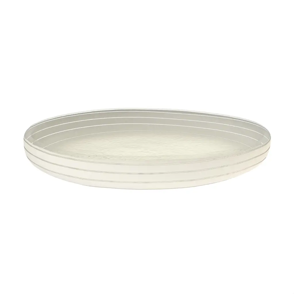 Tapas Serving Dish in Birch White - Side Plates - 3/4 View