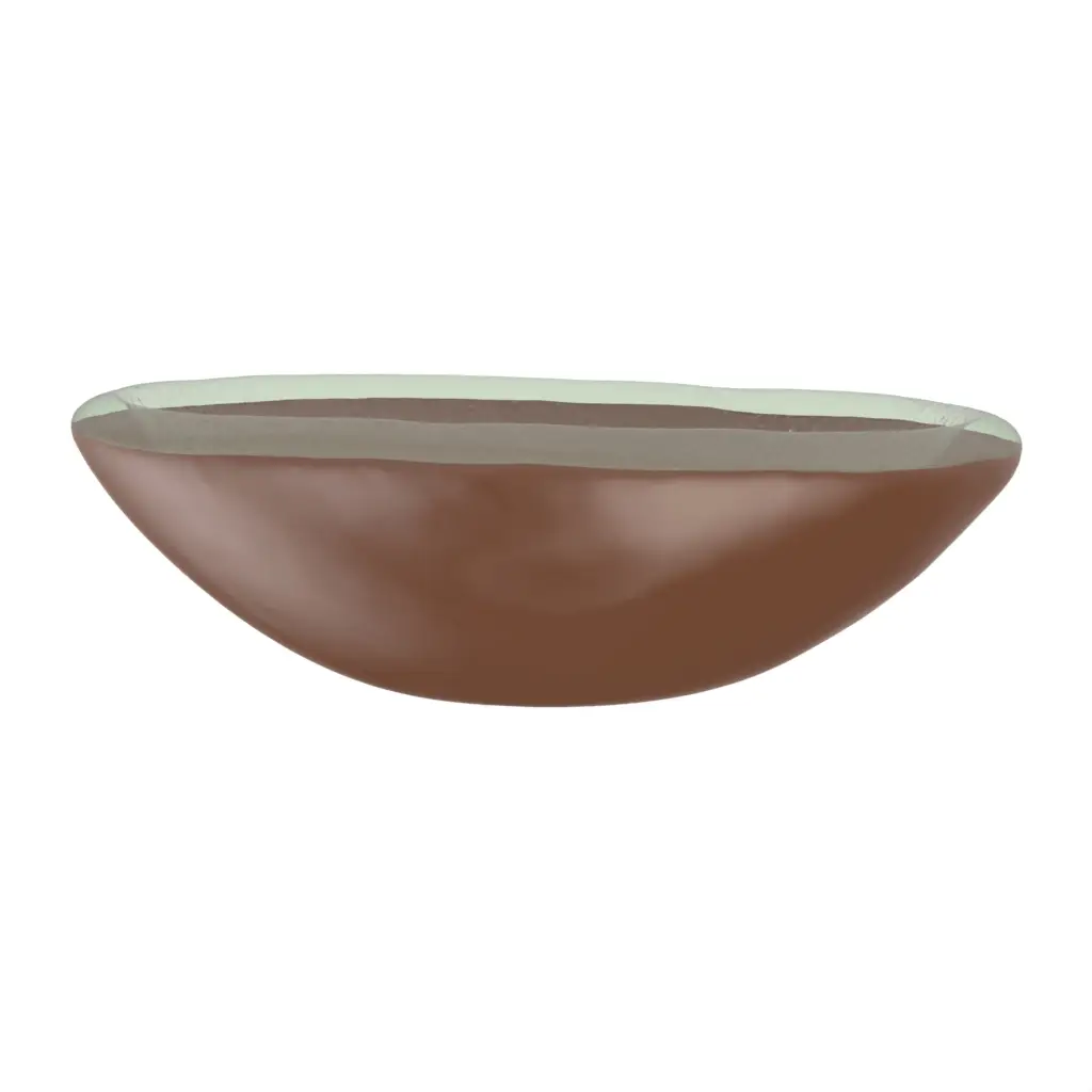 Tasting Bowl in Tobacco Brown - Catering Serveware - 3/4 View