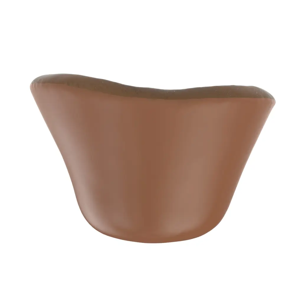 Tasting Bowl in Tobacco Brown - Catering Serveware - 3/4 View