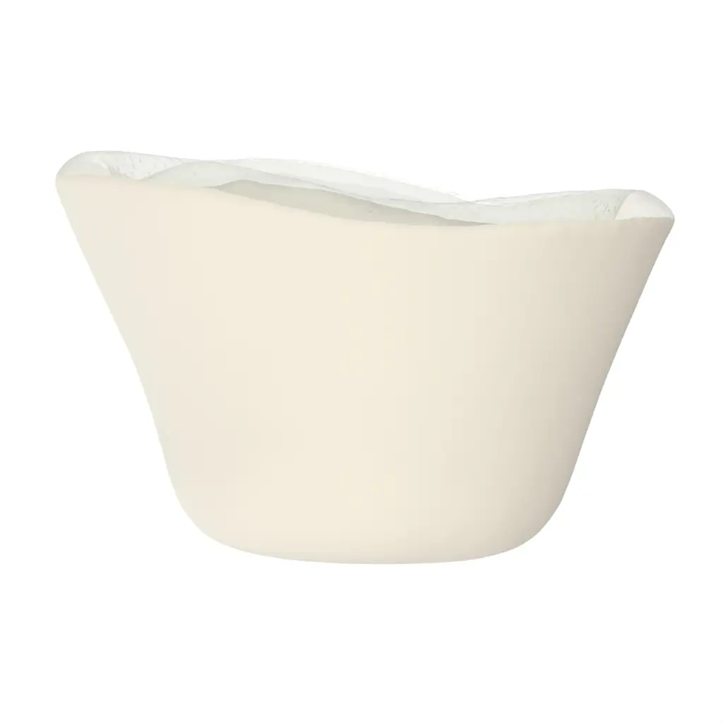 Tasting Bowl in Birch White - Catering Serveware - 3/4 View