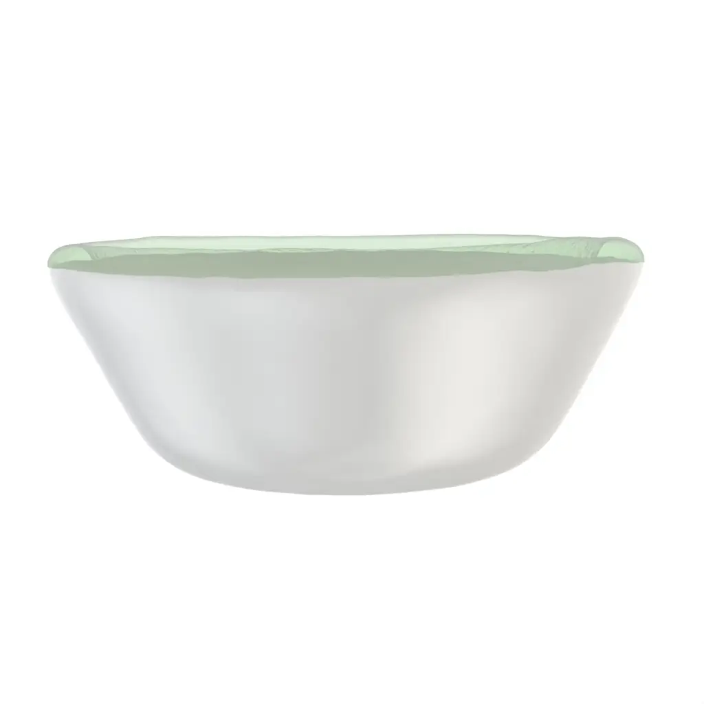 Tasting Bowl in Light Silver Gray - Catering Serveware - 3/4 View