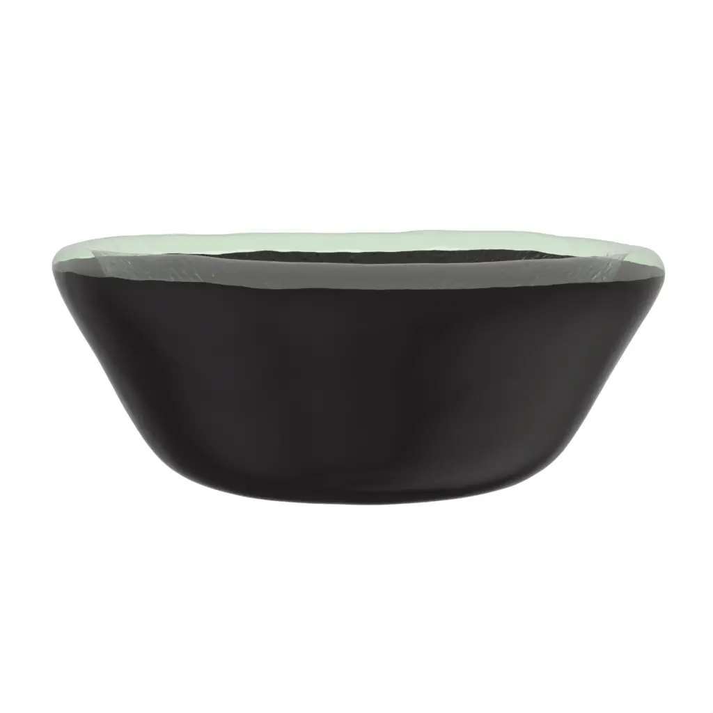 Tasting Bowl in Black - Catering Serveware - 3/4 View