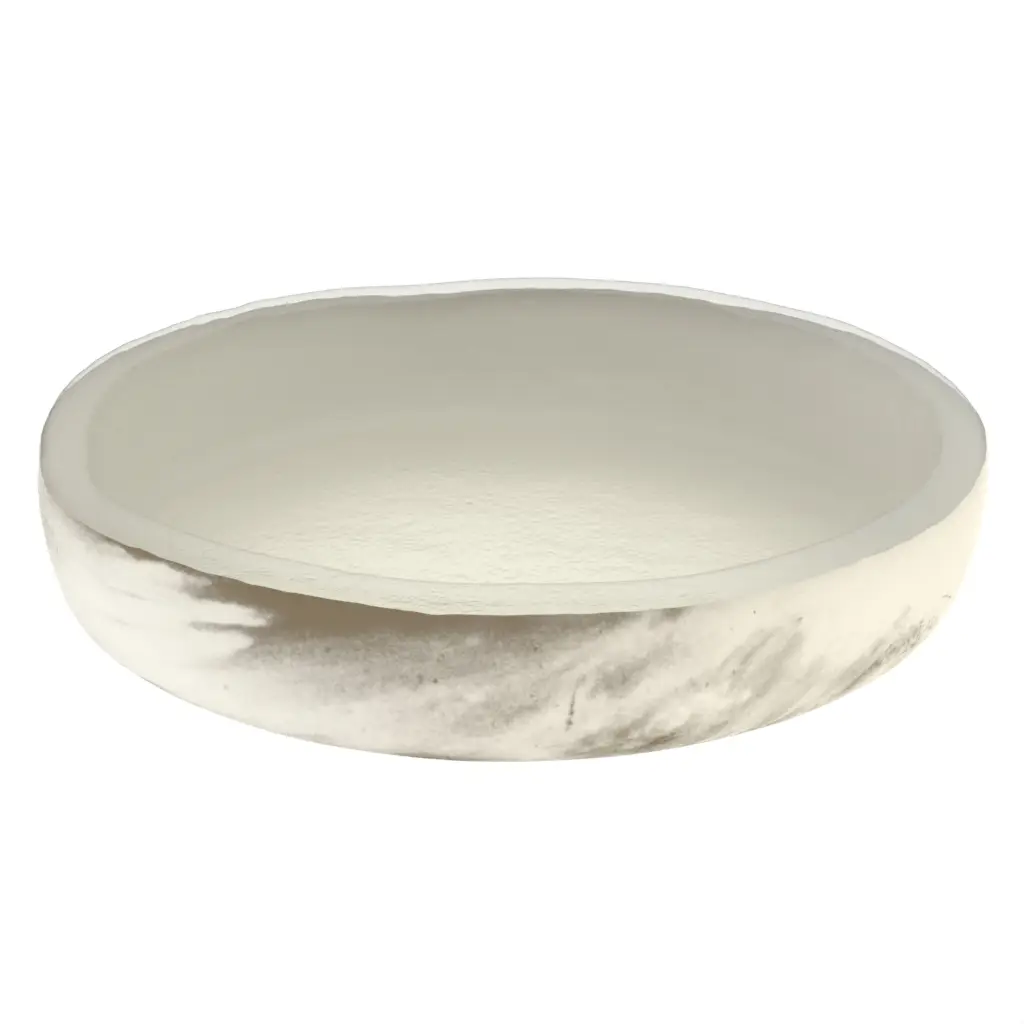Tasting Plate in Birch White - Catering Serveware - 3/4 View