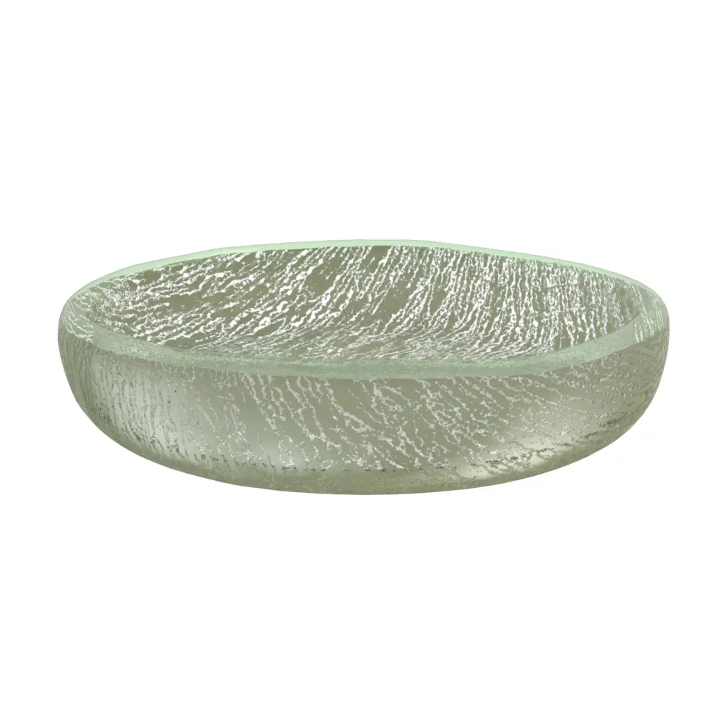 Tasting Plate in Mint Green - Catering Serveware - 3/4 View