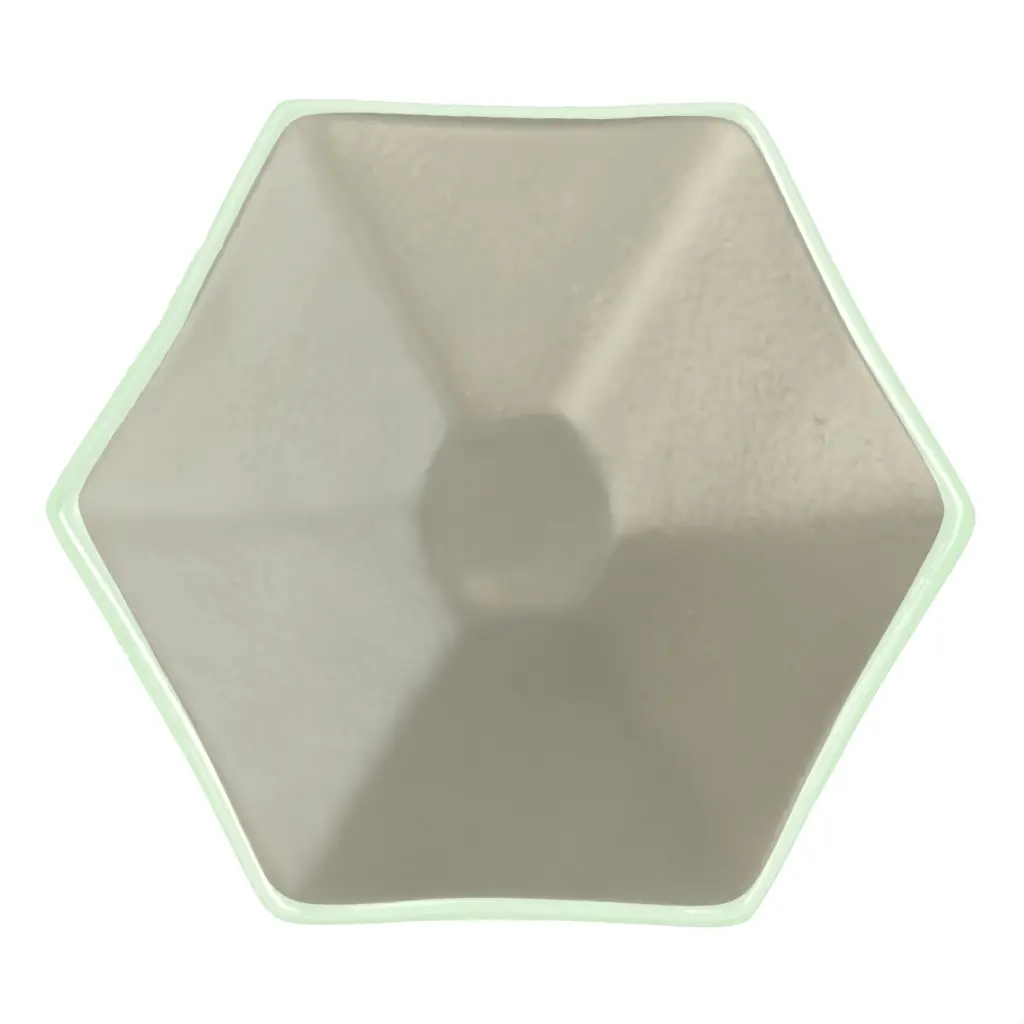 Tasting Plate in Gray - Catering Serveware - 3/4 View