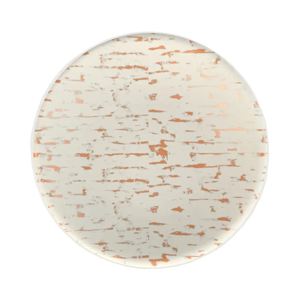 Tasting Plate in Birch White - Catering Serveware - 3/4 View