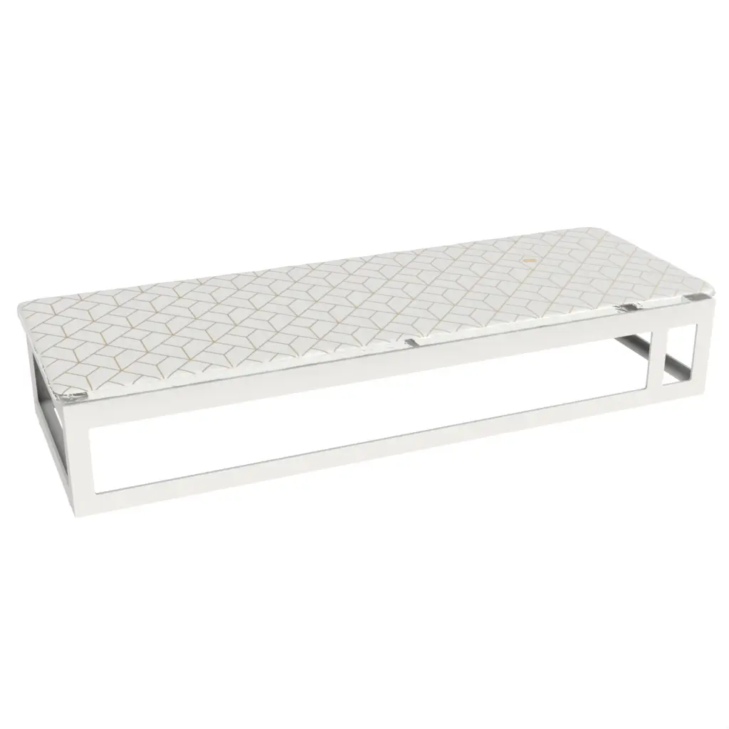 Tiered Serving Platter in Milk White - Serving Stands - 3/4 View