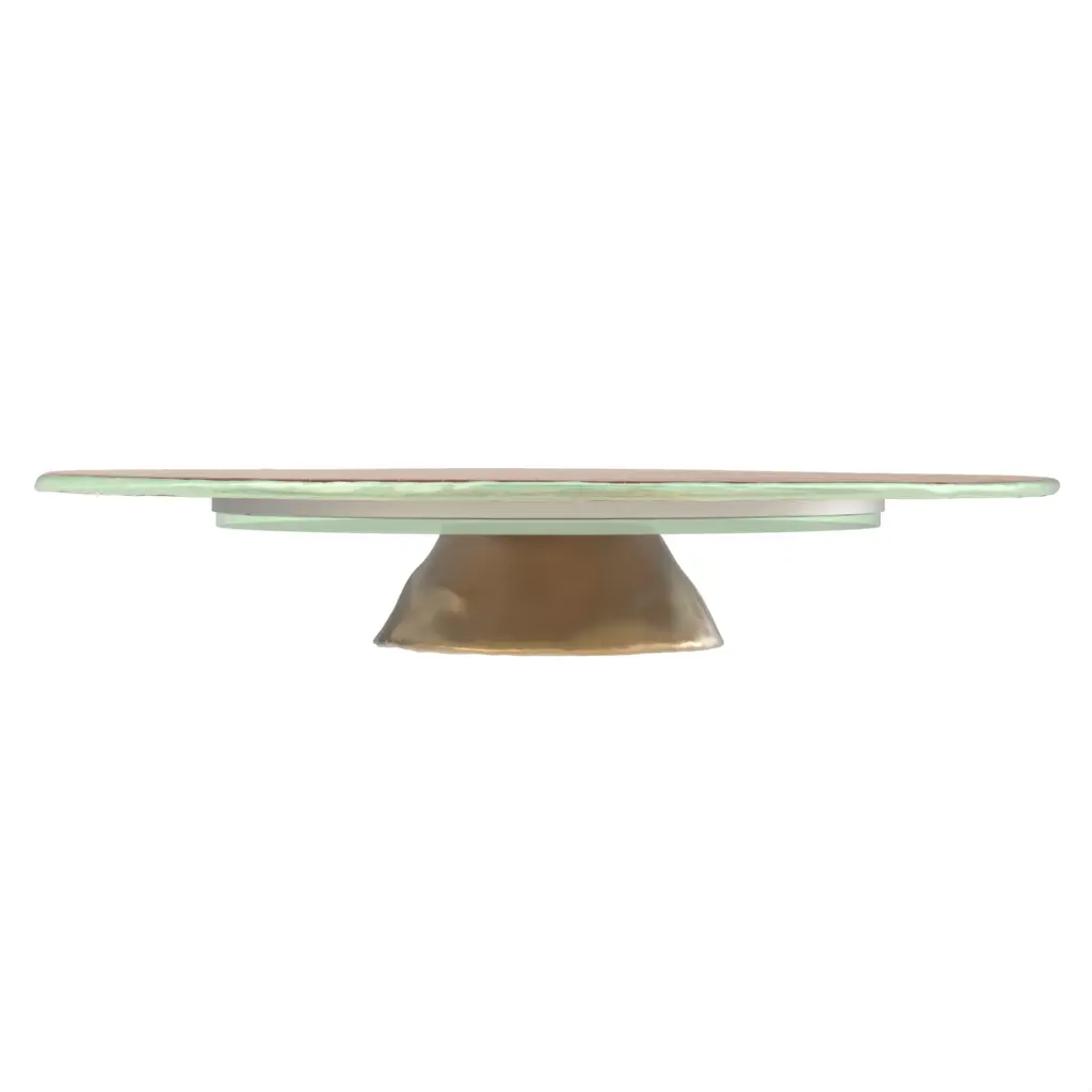 Wedding Cake Pedestal in Tobacco Brown - Cake Stands - 3/4 View