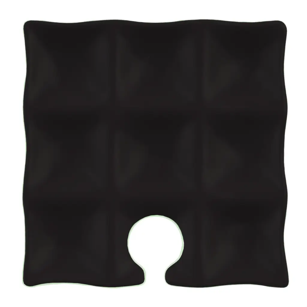 Wine Holder Plate in Black - Catering Serveware - 3/4 View