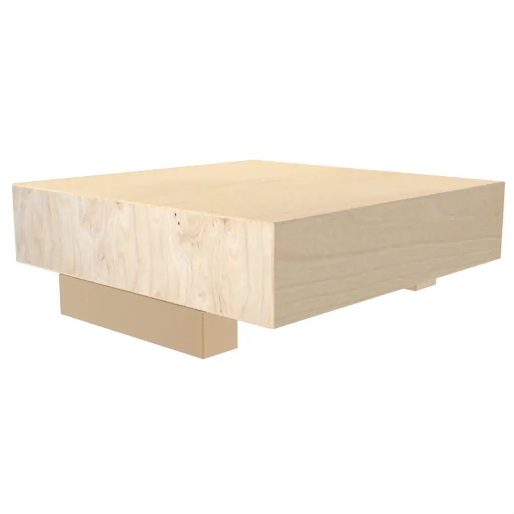 Wooden Sushi Tray in Natural - Specialty Dinnerware - 3/4 View