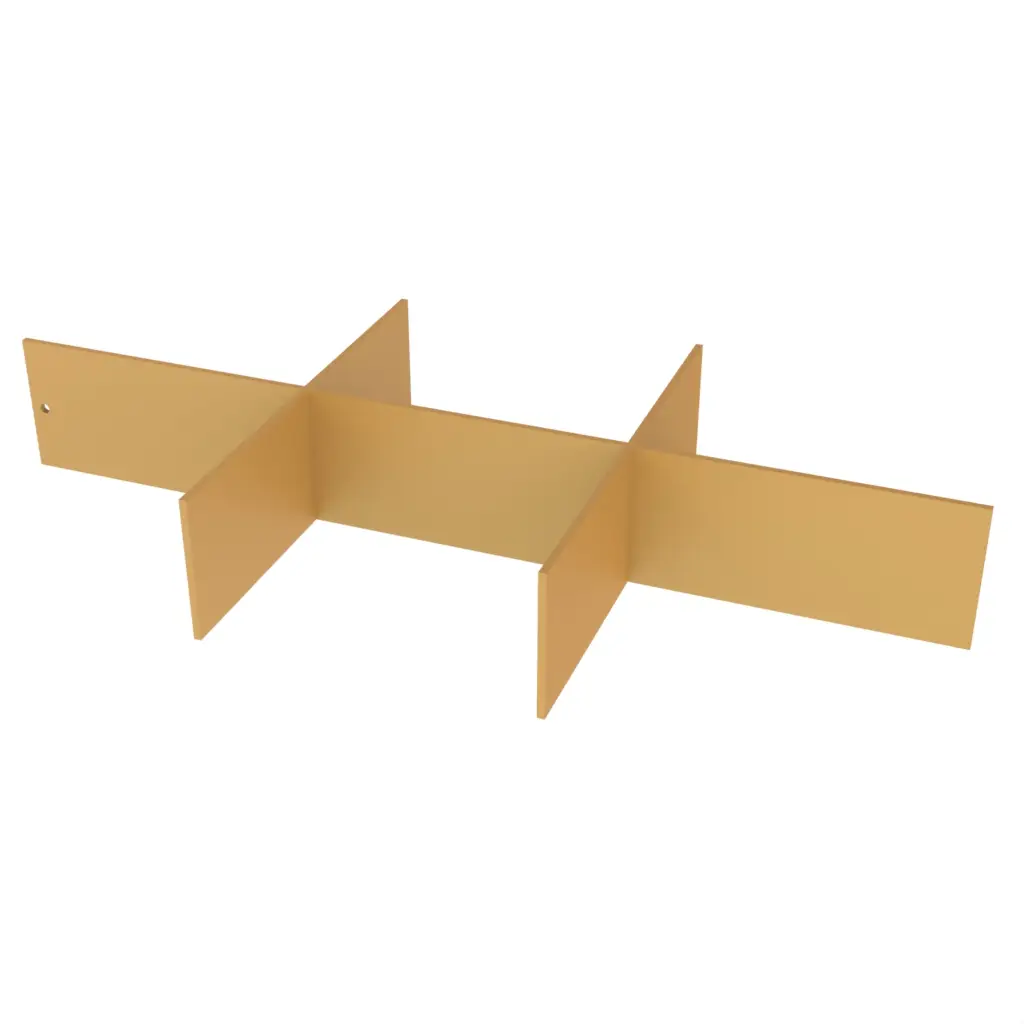 Bento Box Dividers in Gold - Specialty Serveware - 3/4 View
