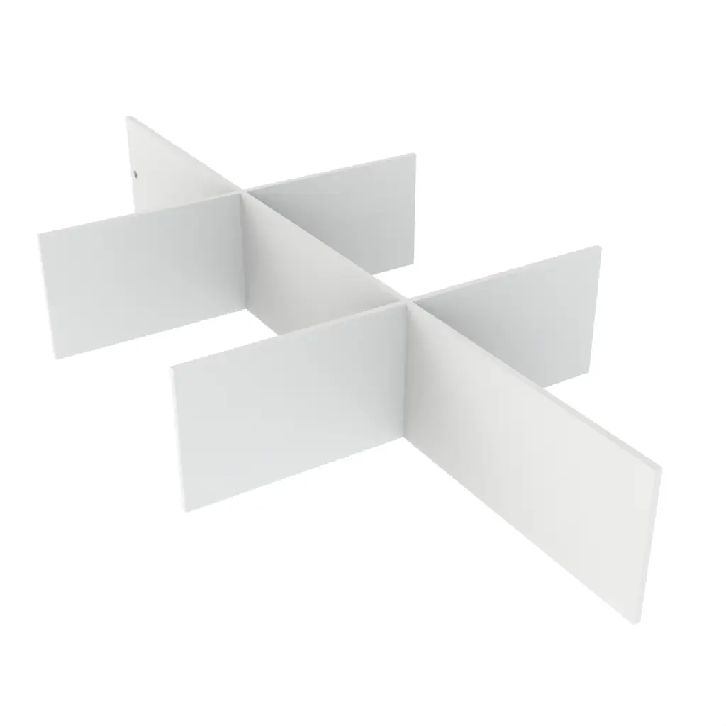 Bento Box Dividers in White - Specialty Serveware - 3/4 View