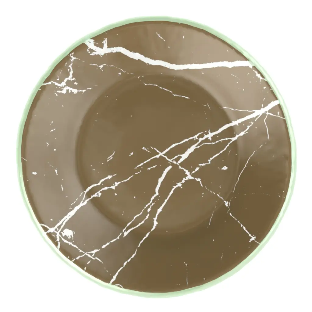 Bread And Butter Plate in Olive Gray - Bread & Butter - 3/4 View