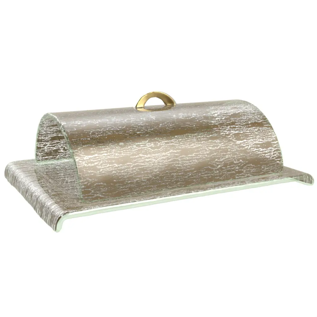 Cloche Food Cover in Olive Gray - Welcome Amenities - 3/4 View