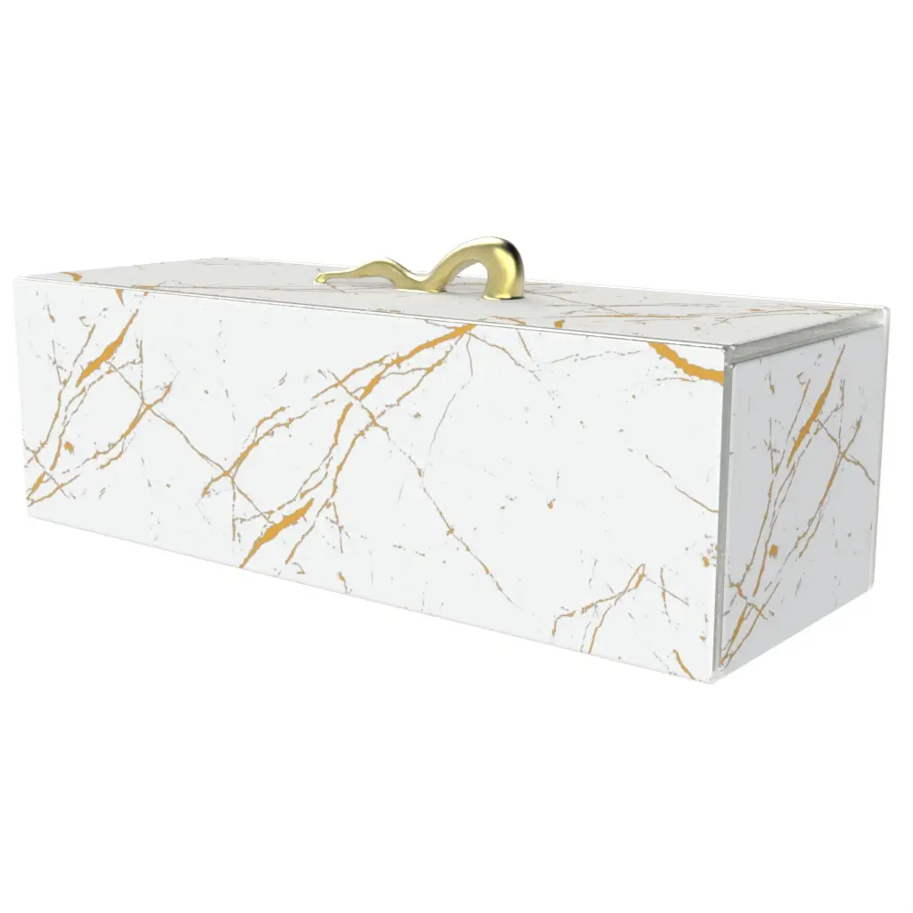 Cloche Plate in Milk White - Welcome Amenities - 3/4 View