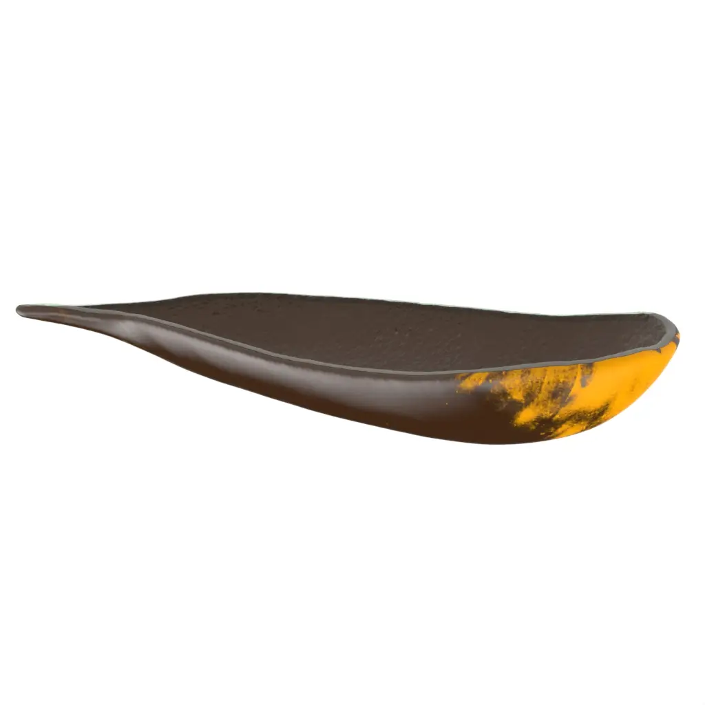 Designer Fruit Bowl in Golden Brown - Welcome Amenities - 3/4 View