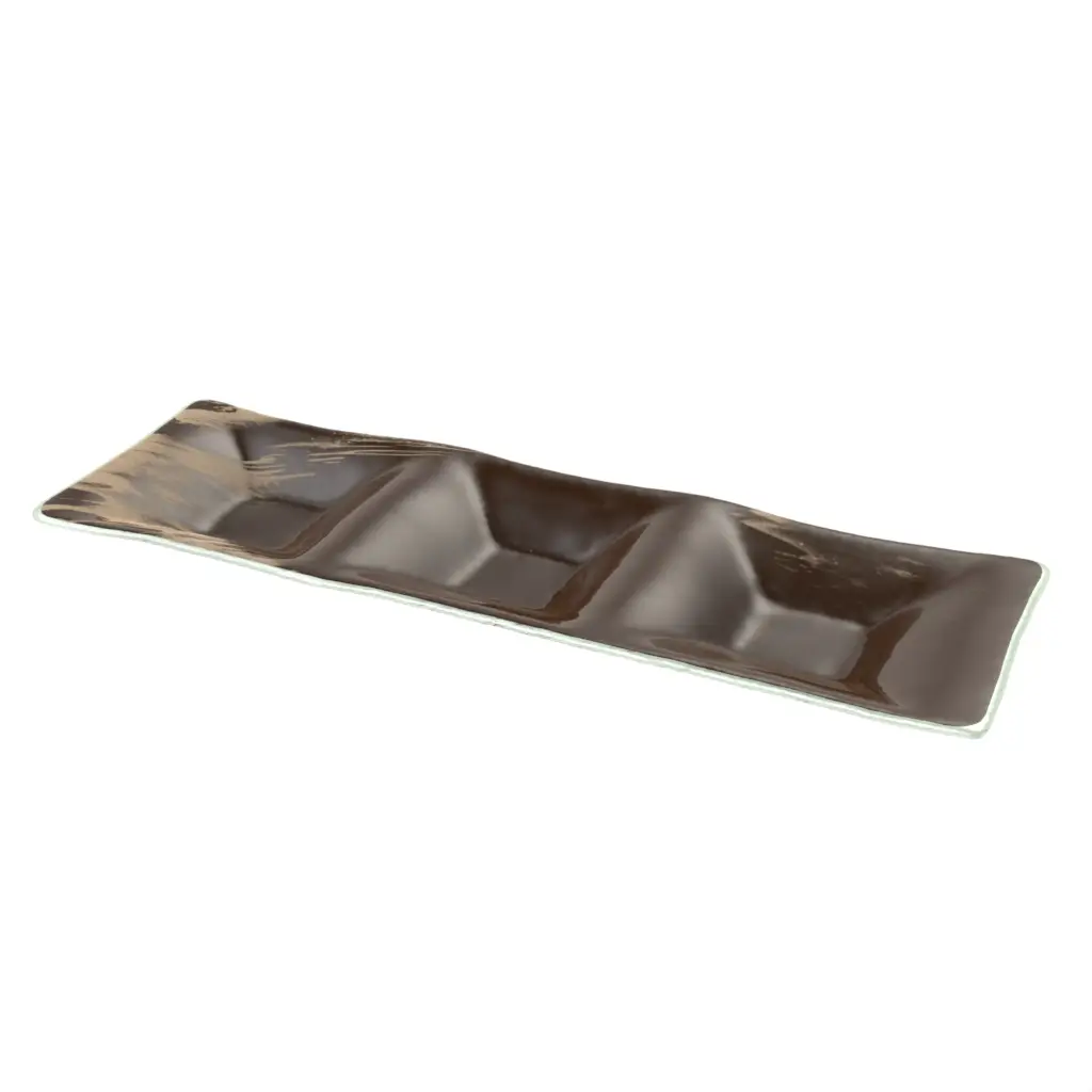 Designer Fruit Bowl in Golden Brown - Welcome Amenities - 3/4 View