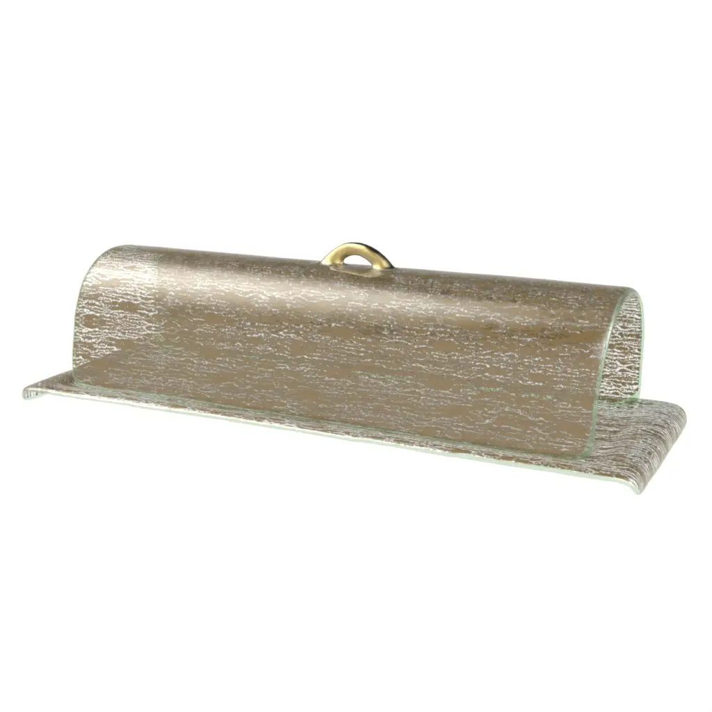 Dome Plate Cover in Olive Gray - Welcome Amenities - 3/4 View