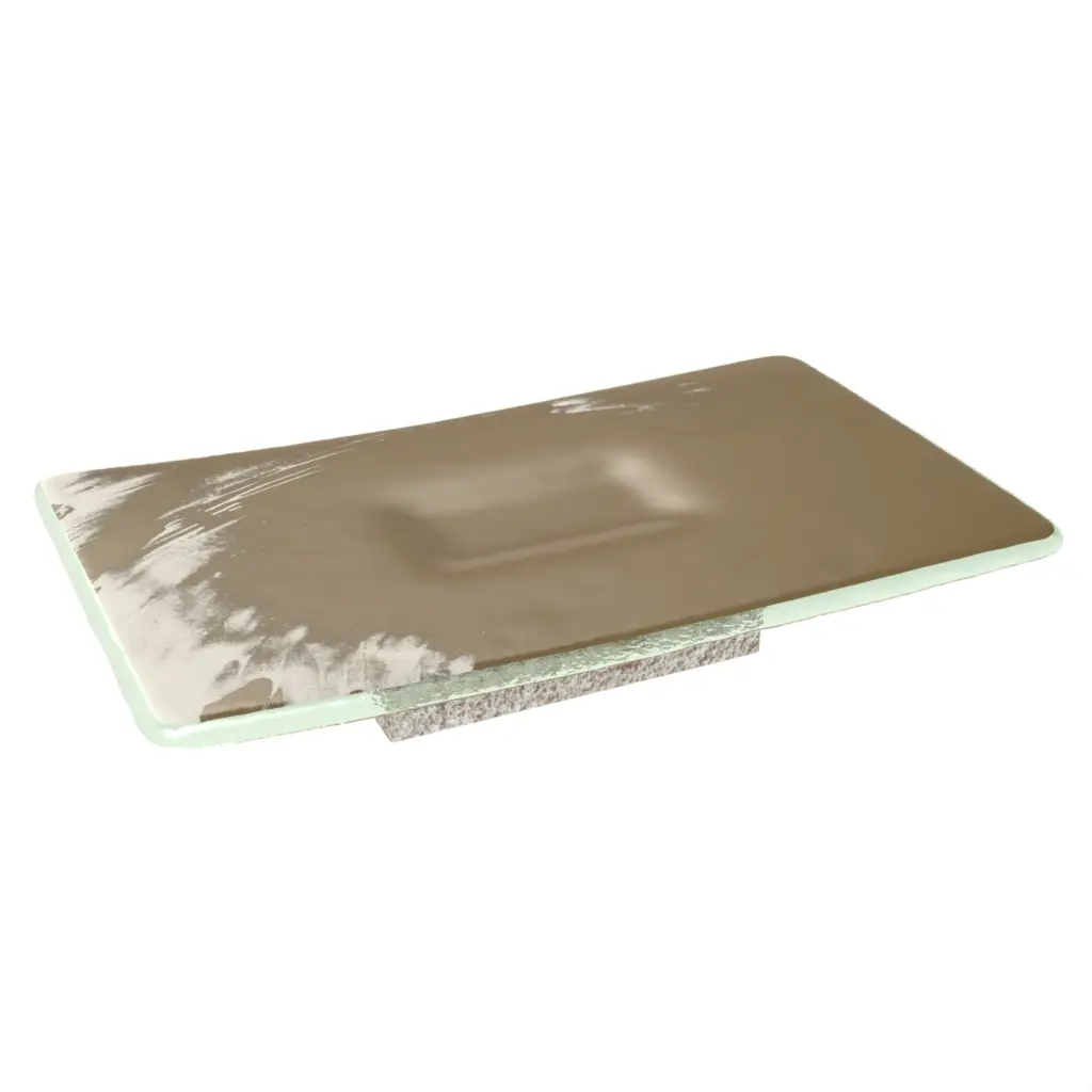 Footed Fruit Bowl in Olive Gray - Welcome Amenities - 3/4 View
