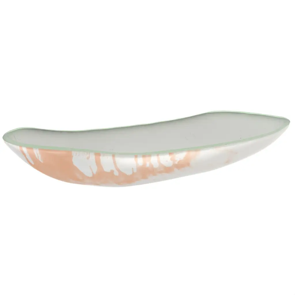 Modern Fruit Bowl in Light Silver Gray - Welcome Amenities - 3/4 View