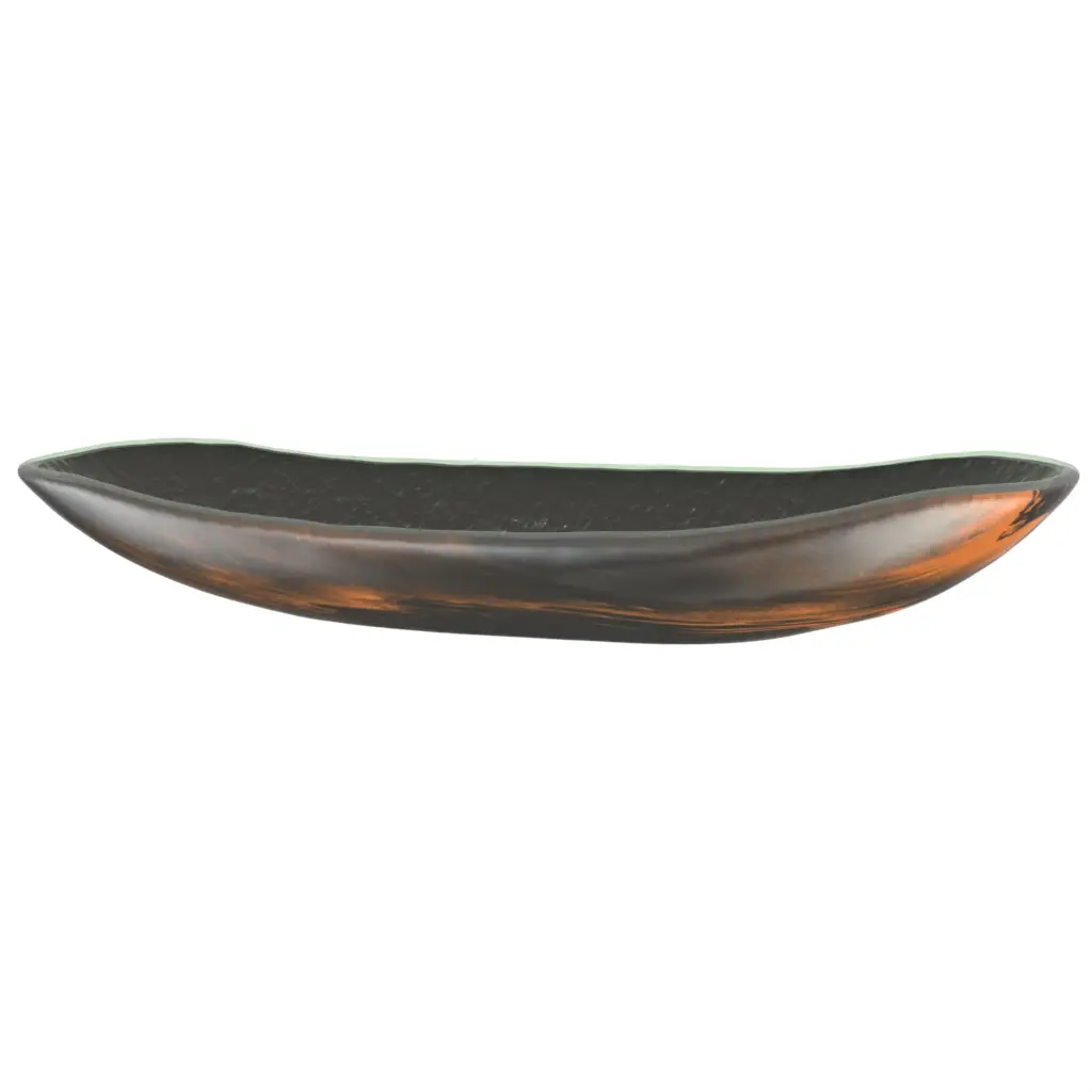 Modern Fruit Bowl in Dark Gray - Welcome Amenities - 3/4 View